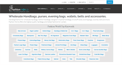 Desktop Screenshot of handbagfashion.com